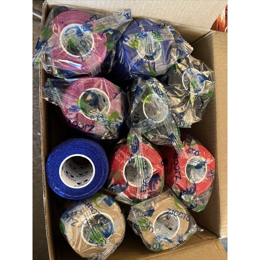 Juvale Self Adhesive Bandage Wrap Multicolor Cohesive Tape
